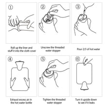 Mix-Design Printed Small Hot Water Bag – Leak-Proof Hot/Cold Therapy Pain (1 Pc)